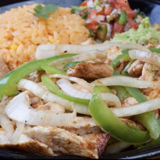Chicken FAJITAS Plate