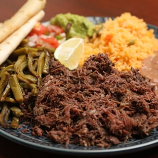 Barbacoa Plate or Al Pastor