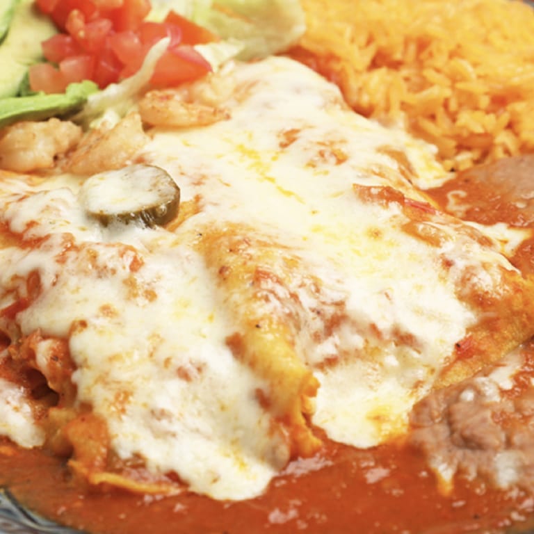 Indulge in Our Enchiladas